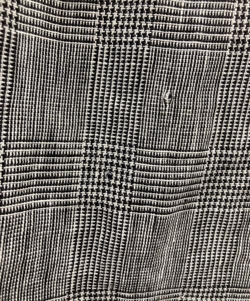 O'NEIL OF DUBLIN（オニールオブダブリン）O'NEIL OF DUBLIN (オニールオブダブリン) リネン ラップロングスカート グレー×ブルー サイズ:36の古着・服飾アイテム