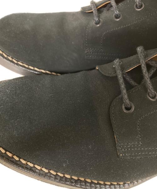 JOHN LAWRENCE SULLIVAN（ジョン ローレンス サリバン）JOHN LAWRENCE SULLIVAN (ジョン ローレンス サリバン) スエード サイドジップブーツ ブラック サイズ:7の古着・服飾アイテム