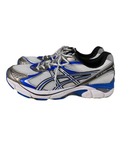 asics（アシックス）asics (アシックス) GT-2160 ローカットスニーカー シルバー×ブルー サイズ:28.5cmの古着・服飾アイテム