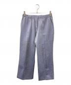 PLEATS PLEASEプリーツプリーズ）の古着「ラインデザイン イージーパンツ」｜ブルー