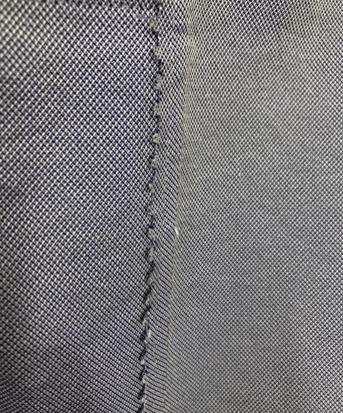 PLEATS PLEASE（プリーツプリーズ）PLEATS PLEASE (プリーツプリーズ) ラインデザイン イージーパンツ ブルー サイズ:3の古着・服飾アイテム