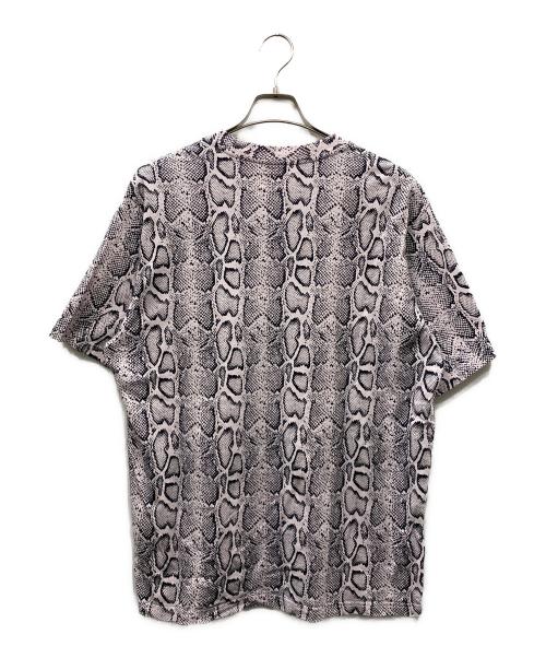 SUPREME（シュプリーム）SUPREME (シュプリーム) 24ss Small Box Tee Snake ピンク×ブラック サイズ:SIZE Mの古着・服飾アイテム