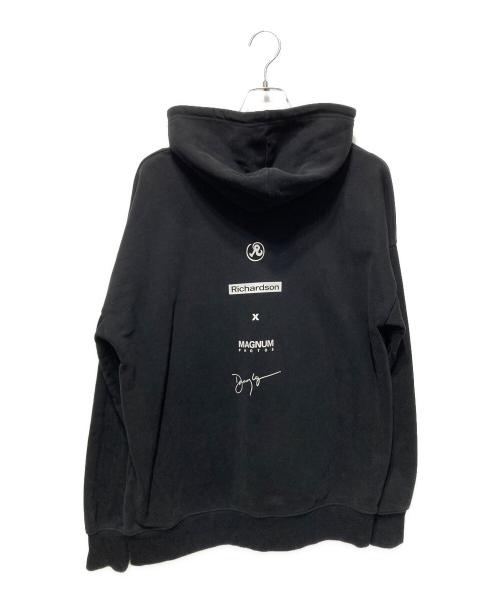 Richardson（リチャードソン）Richardson (リチャードソン) Danny Lyon Hoodie ブラック サイズ:Lの古着・服飾アイテム