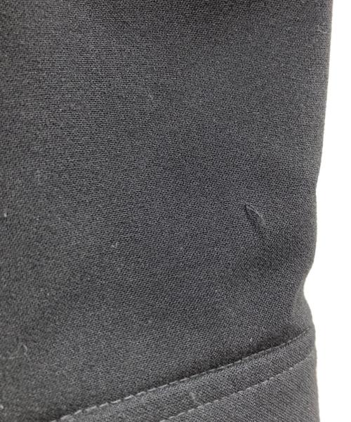 ENFOLD（エンフォルド）ENFOLD (エンフォルド) ダブルクロスシャツ ブラック サイズ:38の古着・服飾アイテム