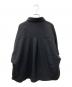 ENFOLD (エンフォルド) ダブルクロスシャツ ブラック サイズ:38：7000円