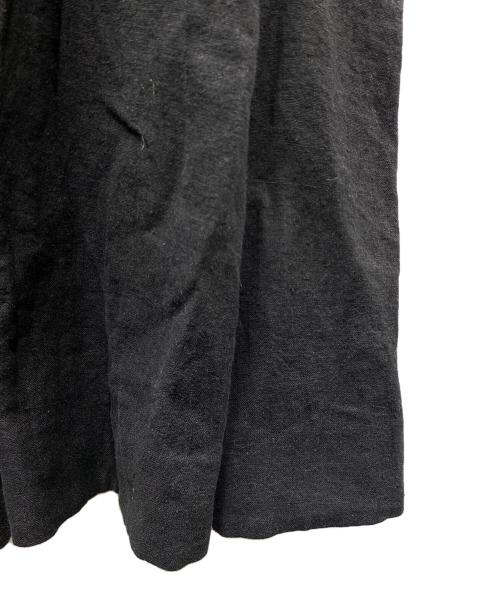 DOUBLE MAISON（ドゥーブルメゾン）DOUBLE MAISON (ドゥーブルメゾン) リネンワンピース ブラック サイズ:SIZE Freeの古着・服飾アイテム