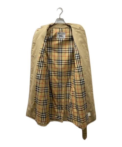 Burberry's（バーバリー）Burberry's (バーバリーズ) 裏ノバチェックステンカラーコート ベージュ サイズ:不明（タグ消え）の古着・服飾アイテム