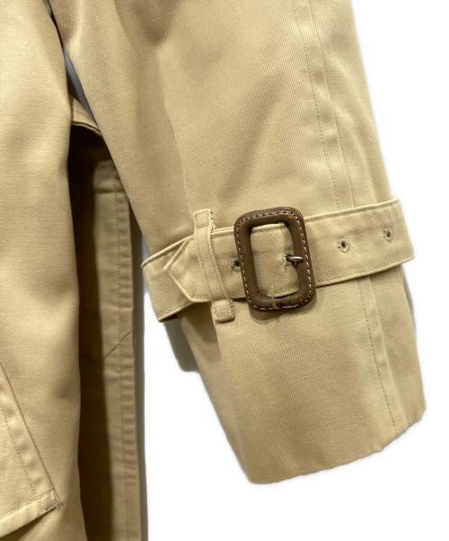 Burberry's（バーバリー）Burberry's (バーバリーズ) 裏ノバチェックステンカラーコート ベージュ サイズ:不明（タグ消え）の古着・服飾アイテム