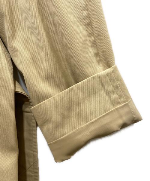Burberry's（バーバリー）Burberry's (バーバリーズ) 裏ノバチェックステンカラーコート ベージュ サイズ:不明（タグ消え）の古着・服飾アイテム