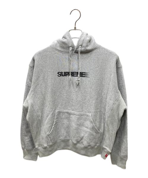 SUPREME（シュプリーム）Supreme (シュプリーム) 23SS Motion Logo Hooded Sweatshirt グレー サイズ:SIZE Sの古着・服飾アイテム