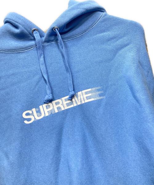 SUPREME（シュプリーム）Supreme (シュプリーム) 23SS Motion Logo Hooded Sweatshirt ブルー サイズ:SIZE XLの古着・服飾アイテム