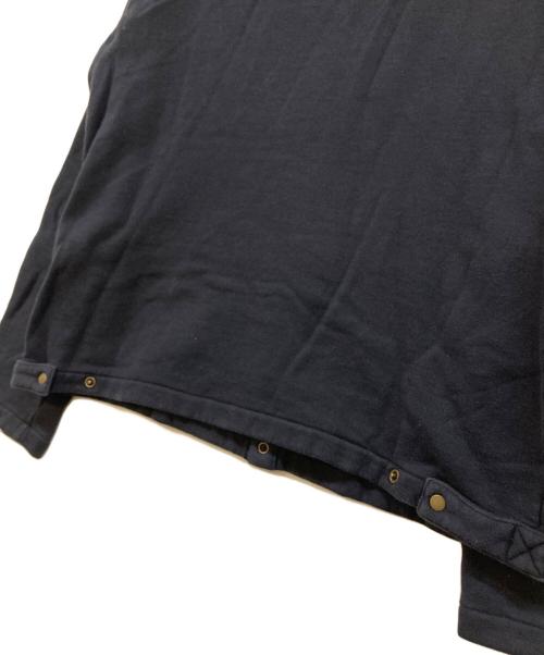 agnes b homme（アニエスベーオム）agnes b homme (アニエスベーオム) スナップボタン プレッション カーディガン ブラック サイズ:T3の古着・服飾アイテム