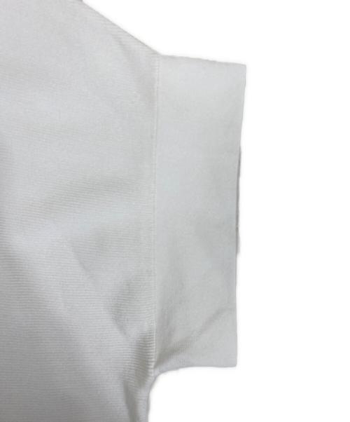 UNTITLED（アンタイトル）UNTITLED (アンタイトル) S/Sサマーニット ホワイト サイズ:4の古着・服飾アイテム