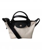 LONGCHAMPロンシャン）の古着「プリアージュ エナジーミニショルダーバッグ 2WAYショルダーバッグ」｜ホワイト