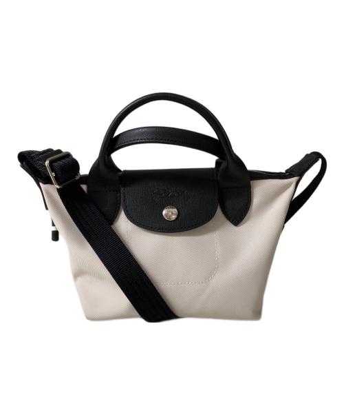 LONGCHAMP（ロンシャン）LONGCHAMP (ロンシャン) プリアージュ エナジーミニショルダーバッグ 2WAYショルダーバッグ ホワイト サイズ:OneSizeの古着・服飾アイテム