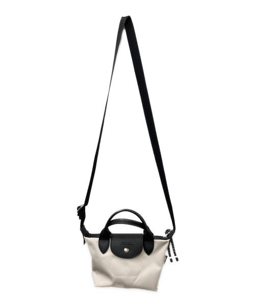 LONGCHAMP（ロンシャン）LONGCHAMP (ロンシャン) プリアージュ エナジーミニショルダーバッグ 2WAYショルダーバッグ ホワイト サイズ:OneSizeの古着・服飾アイテム