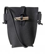 LONGCHAMPロンシャン）の古着「ロゾ フォンケース」｜ブラック