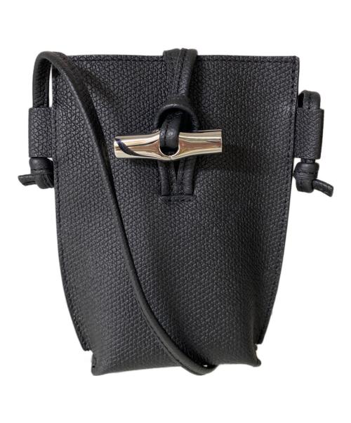 LONGCHAMP（ロンシャン）LONGCHAMP (ロンシャン) ロゾ フォンケース ブラック サイズ:OneSizeの古着・服飾アイテム
