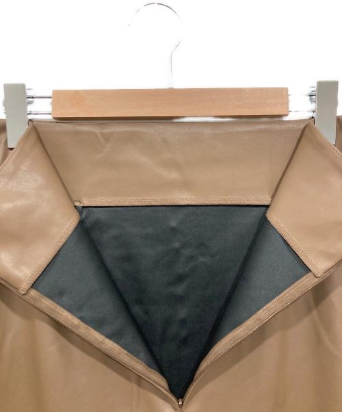 GALLARDA GALANTE（ガリャルダガランテ）GALLARDA GALANTE (ガリャルダガランテ) フェイクレザースカート ブラウン サイズ:2の古着・服飾アイテム