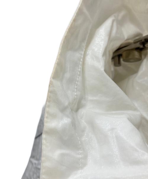 Matin Kim（マーティン・キム）Matin Kim (マーティン・キム) バックロゴショートレングスナイロンジャケット ホワイト サイズ:Sの古着・服飾アイテム