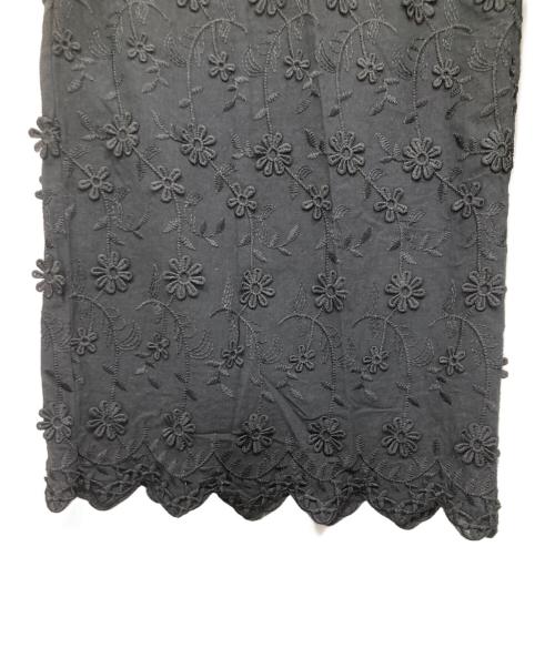 freada（フリーダ）freada (フリーダ) 3D刺繍レースパンツ ブラック サイズ:ONE SIZEの古着・服飾アイテム