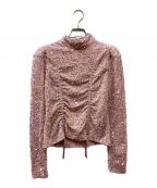 PAMEO POSEパメオポーズ）の古着「Diva Top」｜ピンク