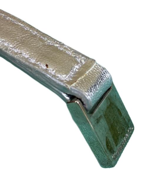 TIFFANY & Co.（ティファニー）Tiffany & Co. (ティファニー) リバーシブル トートバッグ ティファニーブルー シルバー×グリーン サイズ:OneSizeの古着・服飾アイテム