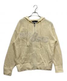 WHOOSIS（フーシス）の古着「ニットパーカー」｜アイボリー