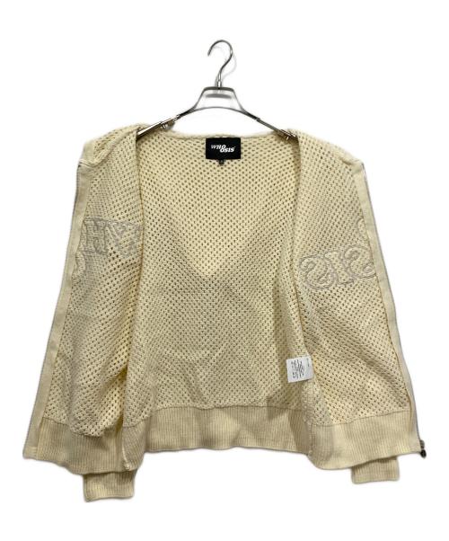 WHOOSIS（フーシス）WHOOSIS (フーシス) ニットパーカー アイボリー サイズ:Sの古着・服飾アイテム