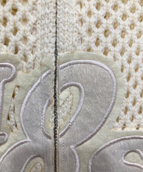 WHOOSIS（フーシス）WHOOSIS (フーシス) ニットパーカー アイボリー サイズ:Sの古着・服飾アイテム