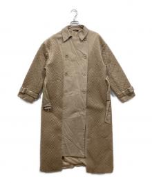Qussio（クーシオ）の古着「切替トレンチコート」｜ベージュ