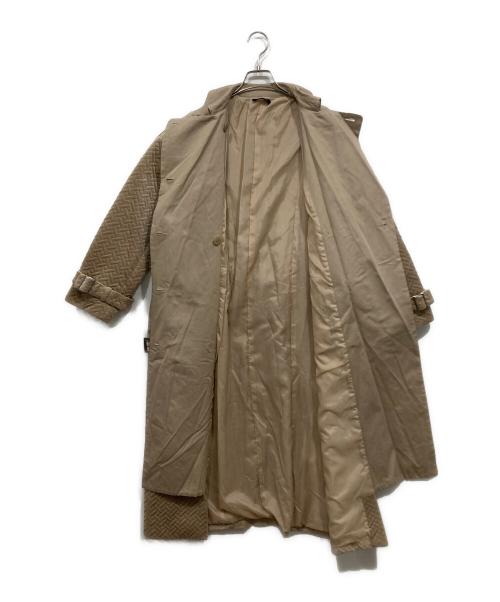 Qussio（クーシオ）Qussio (クーシオ) 切替トレンチコート ベージュ サイズ:Fの古着・服飾アイテム