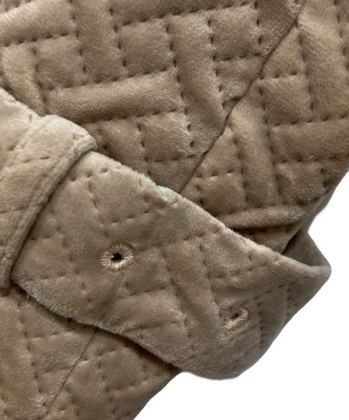 Qussio（クーシオ）Qussio (クーシオ) 切替トレンチコート ベージュ サイズ:Fの古着・服飾アイテム