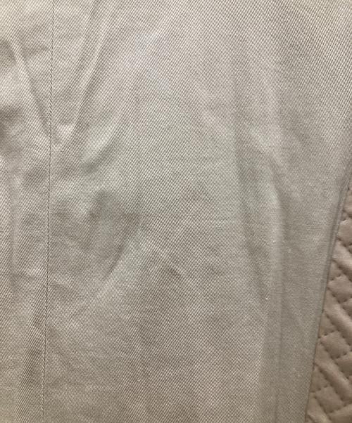 Qussio（クーシオ）Qussio (クーシオ) 切替トレンチコート ベージュ サイズ:Fの古着・服飾アイテム