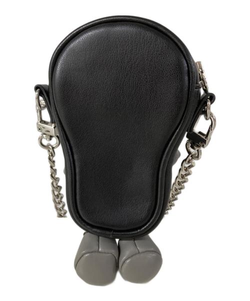A BATHING APE（ア ベイシング エイプ）A BATHING APE (ア ベイシング エイプ) 23AW BABY MILO MINI SHOULDER BAG ブラック×グレー サイズ:OneSizeの古着・服飾アイテム