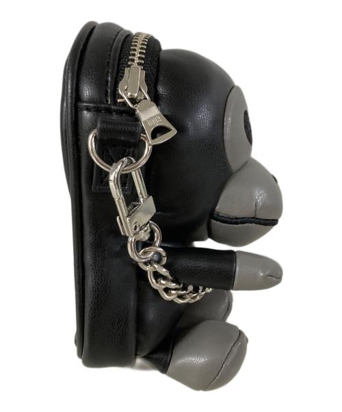 A BATHING APE（ア ベイシング エイプ）A BATHING APE (ア ベイシング エイプ) 23AW BABY MILO MINI SHOULDER BAG ブラック×グレー サイズ:OneSizeの古着・服飾アイテム