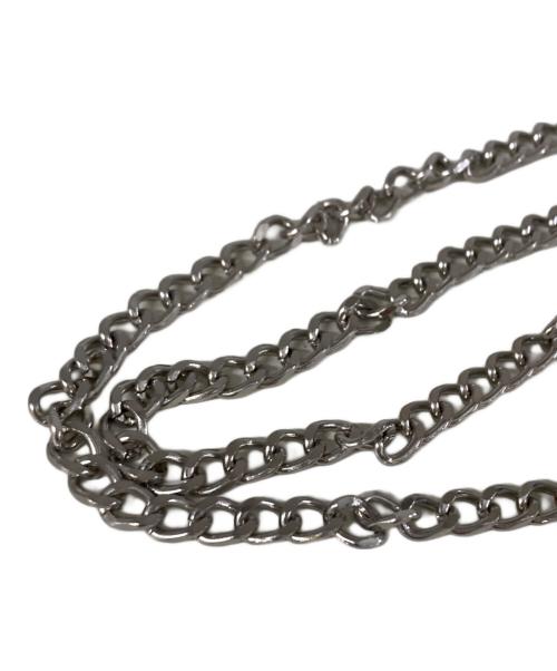 A BATHING APE（ア ベイシング エイプ）A BATHING APE (ア ベイシング エイプ) 23AW BABY MILO MINI SHOULDER BAG ブラック×グレー サイズ:OneSizeの古着・服飾アイテム