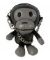 A BATHING APE（ア ベイシング エイプ）の古着「23AW BABY MILO MINI SHOULDER BAG」｜ブラック×グレー