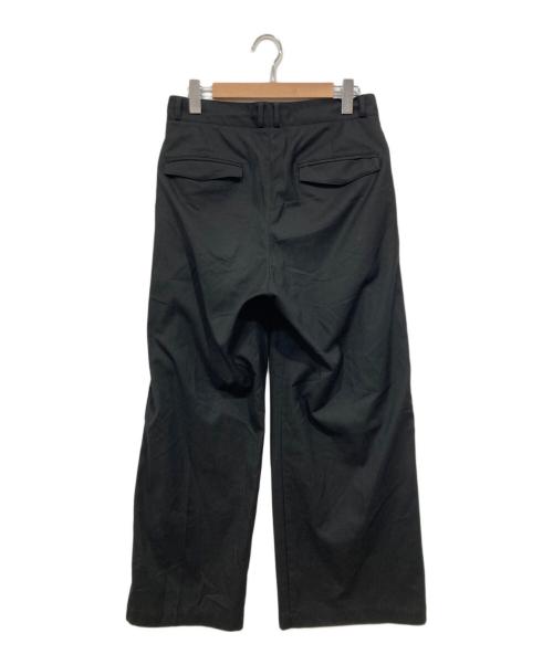 Toironier（トワロニエ）Toironier (トワロニエ) タックワイドパンツ ブラック サイズ:Fの古着・服飾アイテム