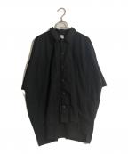 O projectオープロジェクト）の古着「リップストップシャツ」｜ブラック