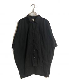 O project（オープロジェクト）の古着「リップストップシャツ」｜ブラック