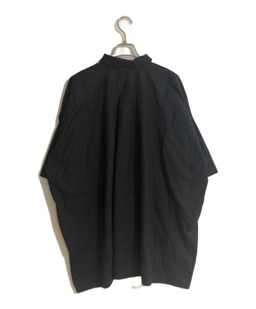 O project（オープロジェクト）O project (オープロジェクト) リップストップシャツ ブラック サイズ:Mの古着・服飾アイテム