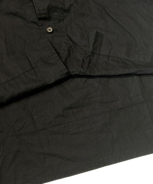 O project（オープロジェクト）O project (オープロジェクト) リップストップシャツ ブラック サイズ:Mの古着・服飾アイテム