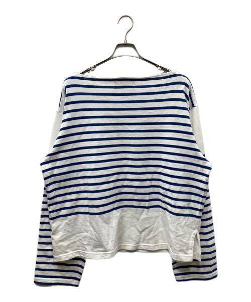 OUTIL（ウティ）OUTIL (ウティ) ロングスリーブカットソー ブラック×ホワイト サイズ:SIZE 1の古着・服飾アイテム