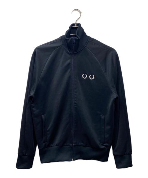 FRED PERRY（フレッドペリー）FRED PERRY (フレッドペリー) COMME des GARCONS HOMME DEUX (コムデギャルソン オム ドゥ) トラックジャケット ブラック サイズ:Sの古着・服飾アイテム