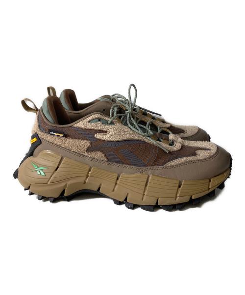 REEBOK（リーボック）REEBOK (リーボック) ZIG KINETICA 2.5 EDGE ローカットスニーカー ブラウン サイズ:28の古着・服飾アイテム