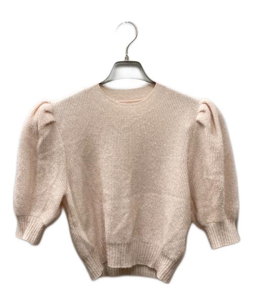 cygne（シーニュ）cygne (シーニュ) 半袖ニット ピンク サイズ:Freeの古着・服飾アイテム