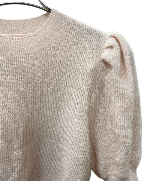 cygne（シーニュ）cygne (シーニュ) 半袖ニット ピンク サイズ:Freeの古着・服飾アイテム