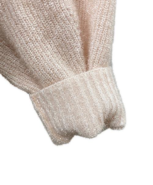 cygne（シーニュ）cygne (シーニュ) 半袖ニット ピンク サイズ:Freeの古着・服飾アイテム