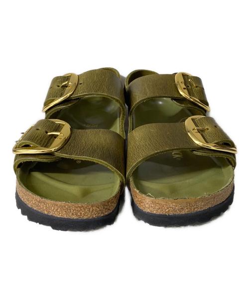 BIRKENSTOCK（ビルケンシュトック）BIRKENSTOCK (ビルケンシュトック) MILANO BIG BUCKLE サンダル オリーブ サイズ:35の古着・服飾アイテム